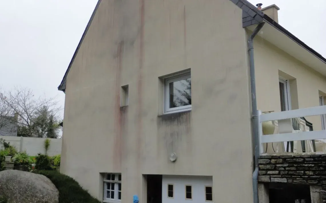 Vêture isolante sur pignon ouest