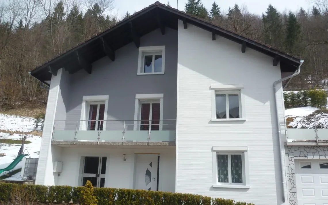 Rénovation thermique d'une maison avec pignons