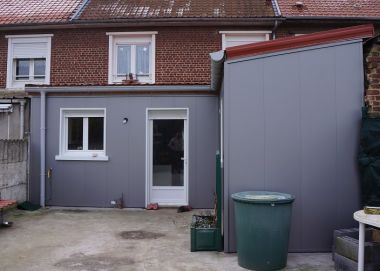 Embellisement des façaces arrières d'une maison