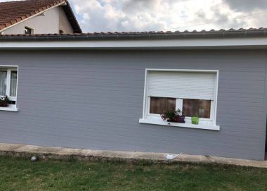Isolation thermique des façades extérieures d’une maison jumelée