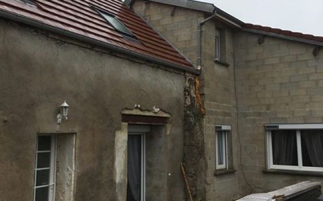 Rénovation de deux façades d'une maison des années 1900